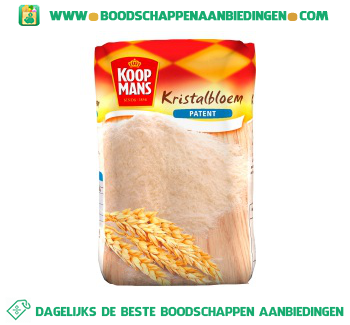 Koopmans Kristalbloem patent aanbieding