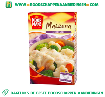 Koopmans Maizena aanbieding