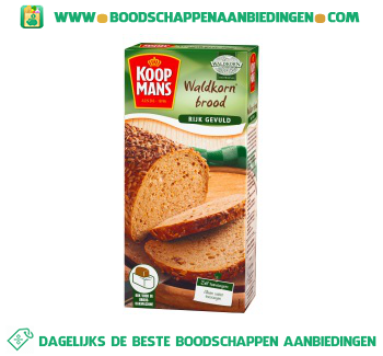 Koopmans Mix voor waldkornbrood classic aanbieding