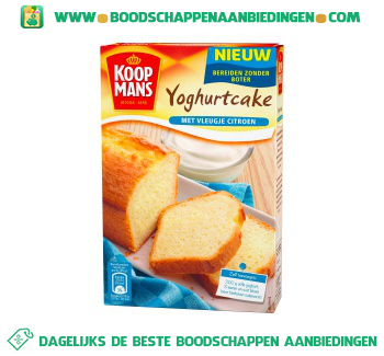 Yoghurt cake aanbieding