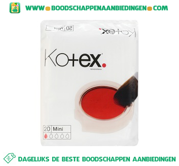 Kotex Mini aanbieding