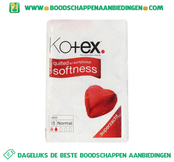 Softness maxi normaal aanbieding