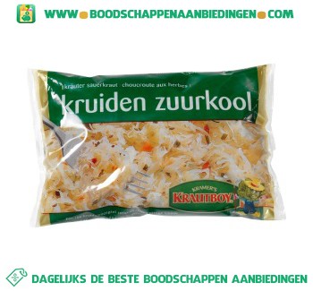 Kramers Kruiden zuurkool aanbieding