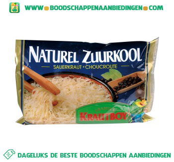 Kramers Naturel zuurkool aanbieding