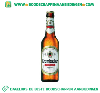 Krombacher Alcoholvrij aanbieding