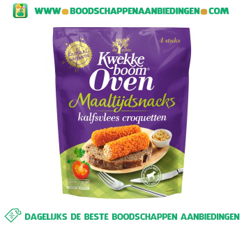 Oven kalfsvlees croquetten aanbieding