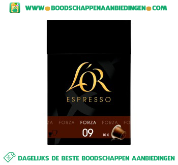 L’OR Espresso Forza aanbieding