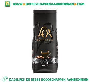 L’OR Espresso Onyx koffiebonen aanbieding