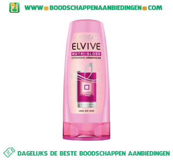 L’Oréal Elvive Crèmespoeling nutri gloss aanbieding