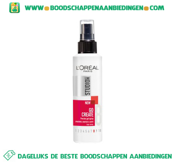 L’Oréal Studio Line Gel spray go create aanbieding