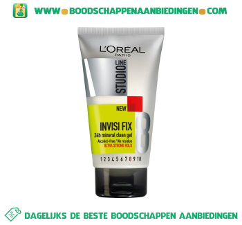 L’Oréal Studio Line Invisi fix gel super strong aanbieding