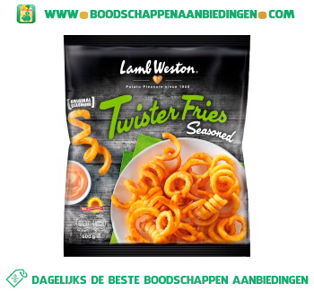 Lamb Weston Twister fries seasoned aanbieding