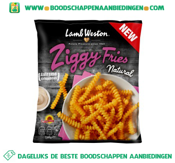 Ziggy fries aanbieding