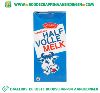 Landhof Halfvolle melk houdbaar aanbieding