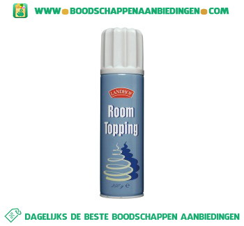 Room topping aanbieding