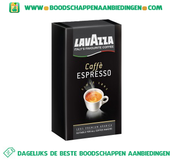 Lavazza Caffè espresso aanbieding