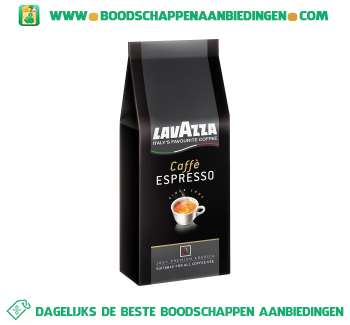 Lavazza Caffé espresso bonen aanbieding