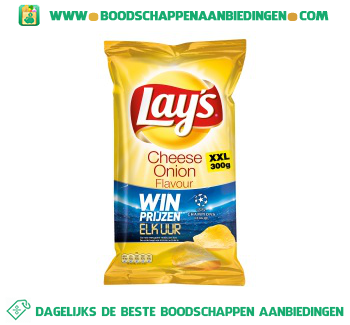 Chips cheese onion XXL aanbieding