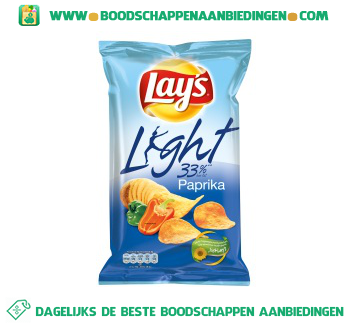 Lay’s Chips light paprika aanbieding