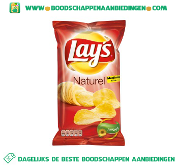 Chips naturel aanbieding