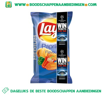 Lay’s Chips paprika aanbieding