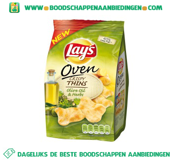 Crispy olive & herbs aanbieding