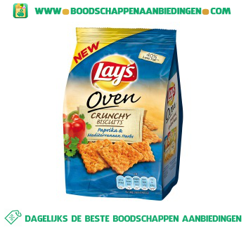 Lay’s Crunchy paprika & herbs aanbieding