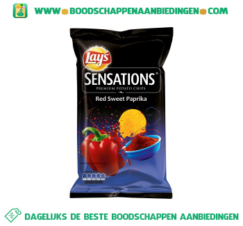 Lay’s Sensations red sweet paprika aanbieding