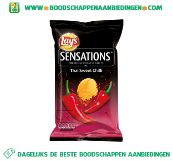 Lay’s Sensations thai sweet chilli aanbieding