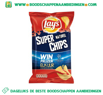 Lay’s Superchips naturel aanbieding