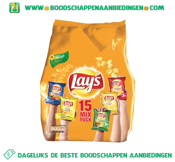 Lay’s Uitdeelzak mix pack aanbieding