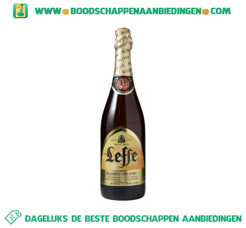 Leffe Blond aanbieding