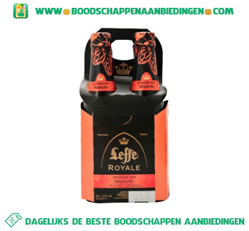 Leffe Royale mapuche pak 4 flesjes aanbieding