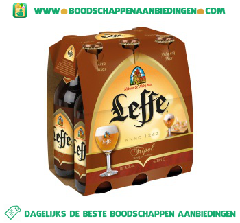 Leffe Tripel pak 6 flesjes aanbieding