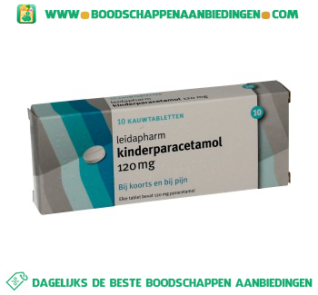 Leidapharm Kinderparacetamol aanbieding