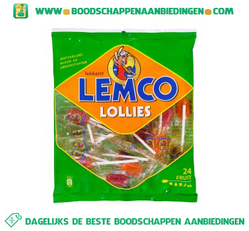 Lollies fruit aanbieding