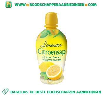 Lemondor Citroensap aanbieding