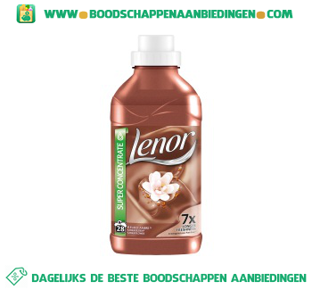 Lenor Amber flower wasverzachter 28 wasbeurten aanbieding