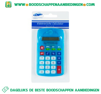 Calculator electronisch aanbieding