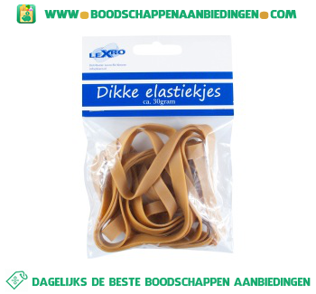 Lexro Elastiek dik aanbieding