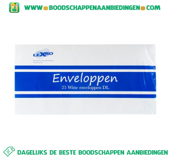 Lexro Enveloppen 110×220 mm aanbieding