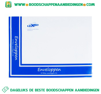 Lexro Enveloppen A5 aanbieding