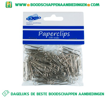 Paperclips aanbieding