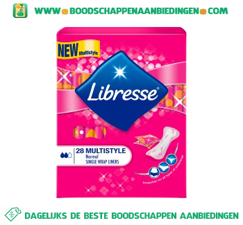 Libresse Inlegkruisjes multystyle aanbieding