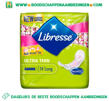 Libresse Invisible long aanbieding