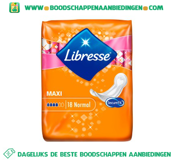 Libresse Normaal maxi aanbieding