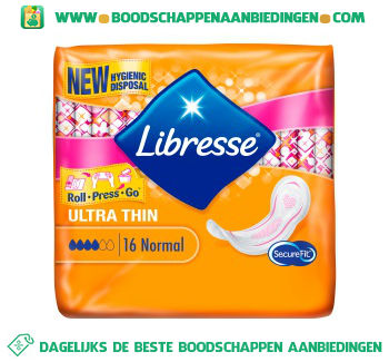 Libresse Normal ultra thin aanbieding