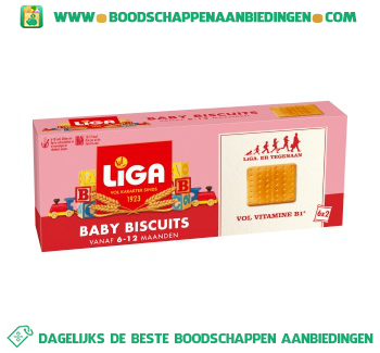 Baby biscuits 6-12 maanden aanbieding