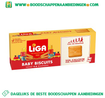 Babybiscuits vanaf 4-6 maanden aanbieding