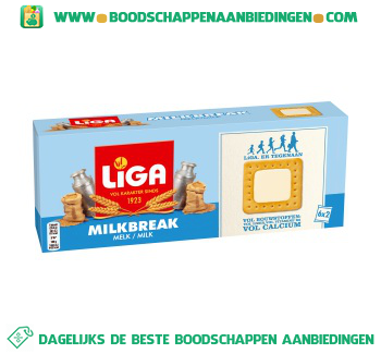 Liga Milkbreak melk aanbieding